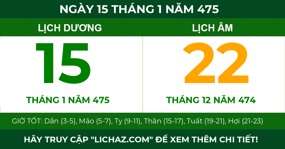lịch âm ngày 15 tháng 1 năm 475