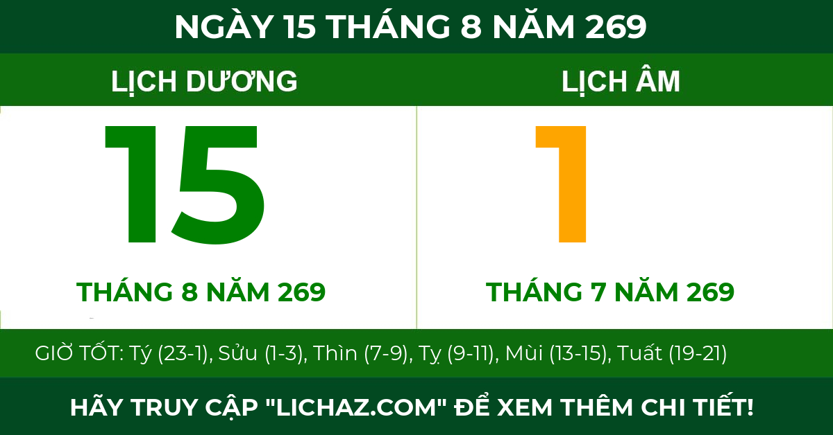 lịch âm ngày 15 tháng 8 năm 269