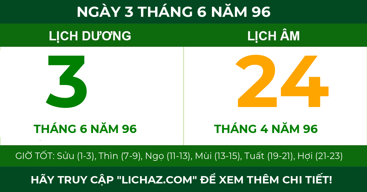 lịch âm ngày 3 tháng 6 năm 96
